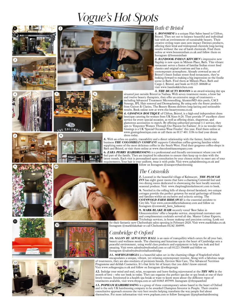 Vogue February 2020 article